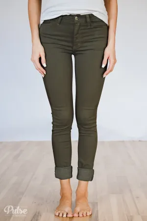 Kan Can Olive Jeans