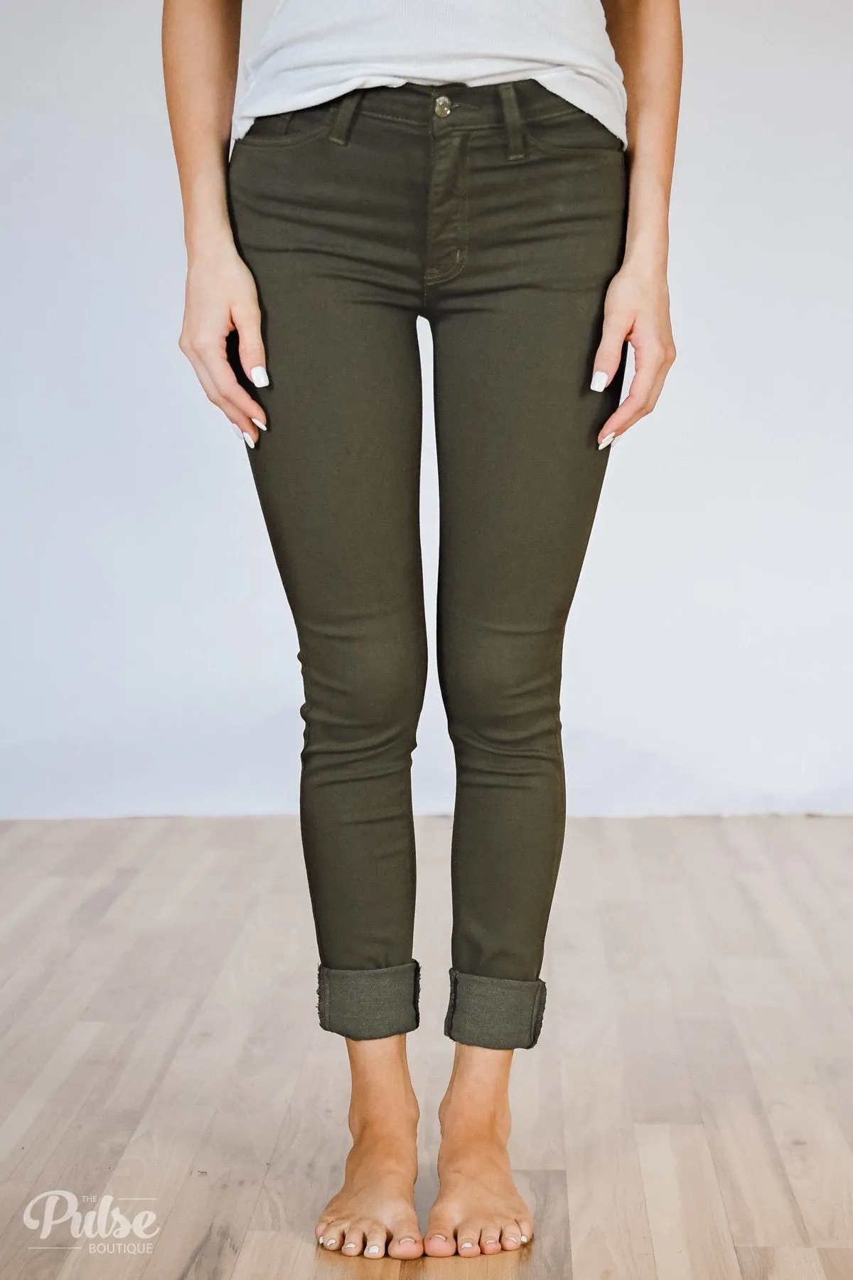 Kan Can Olive Jeans