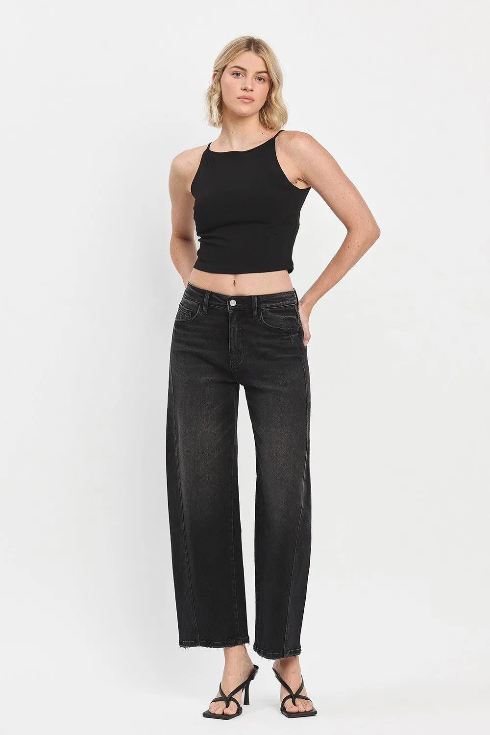 Kate Super High Barrel Leg Jeans
