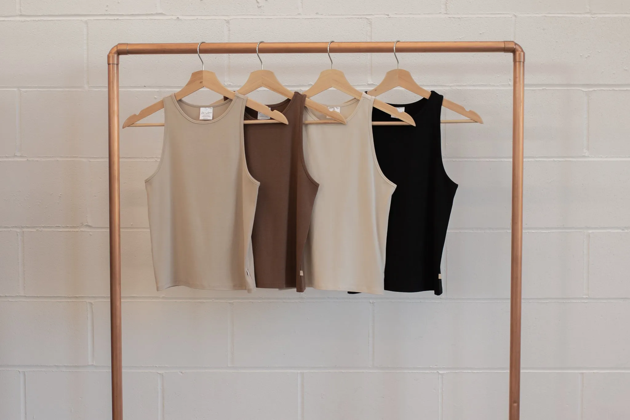 Ladies High Neck Tank