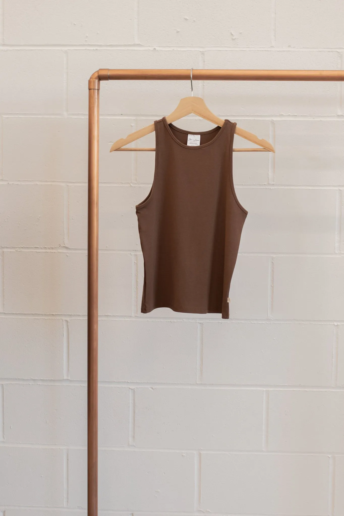 Ladies High Neck Tank