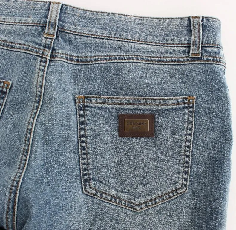 Light Blue Jeans Slim Skinny Jeans