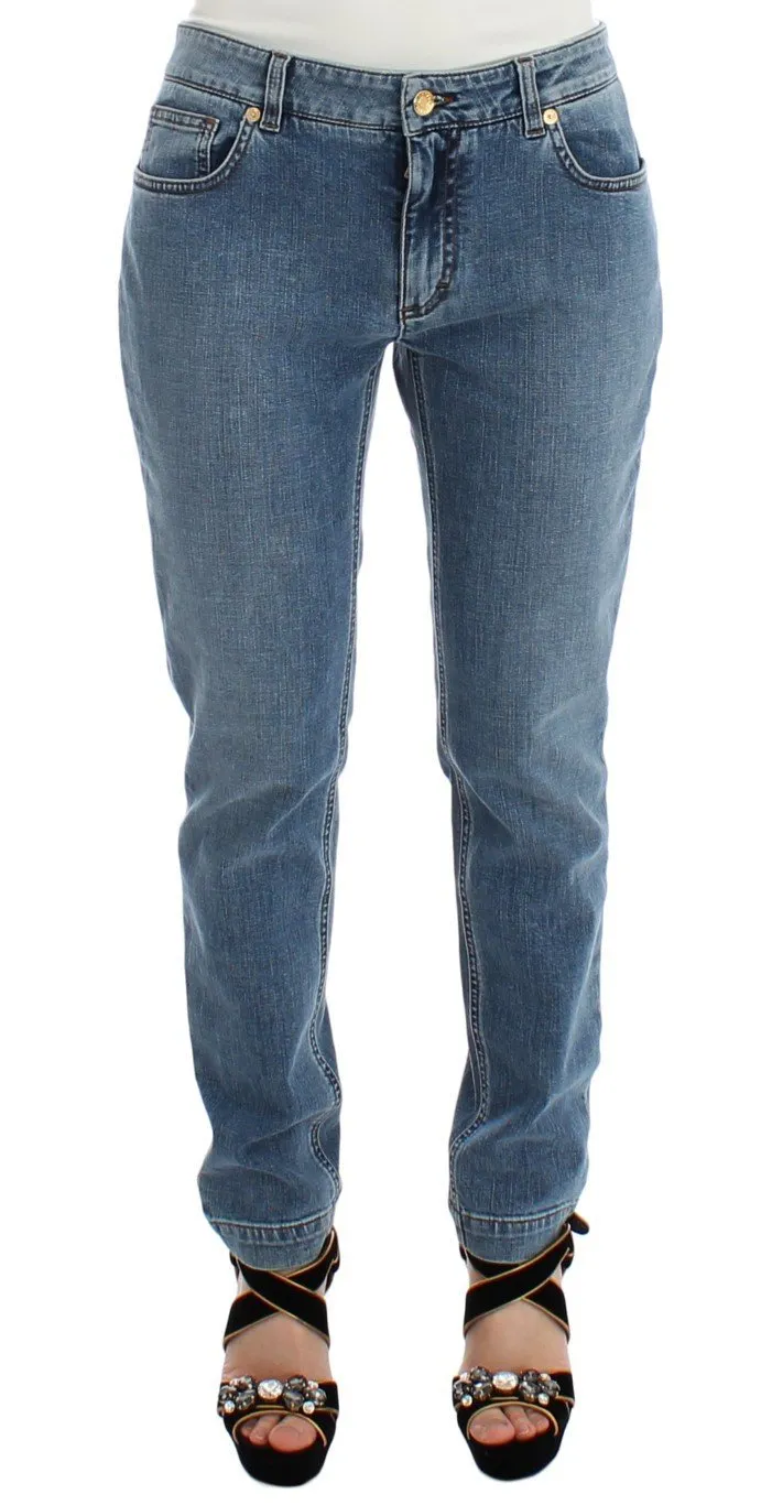 Light Blue Jeans Slim Skinny Jeans