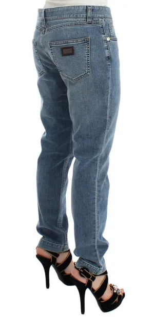 Light Blue Jeans Slim Skinny Jeans