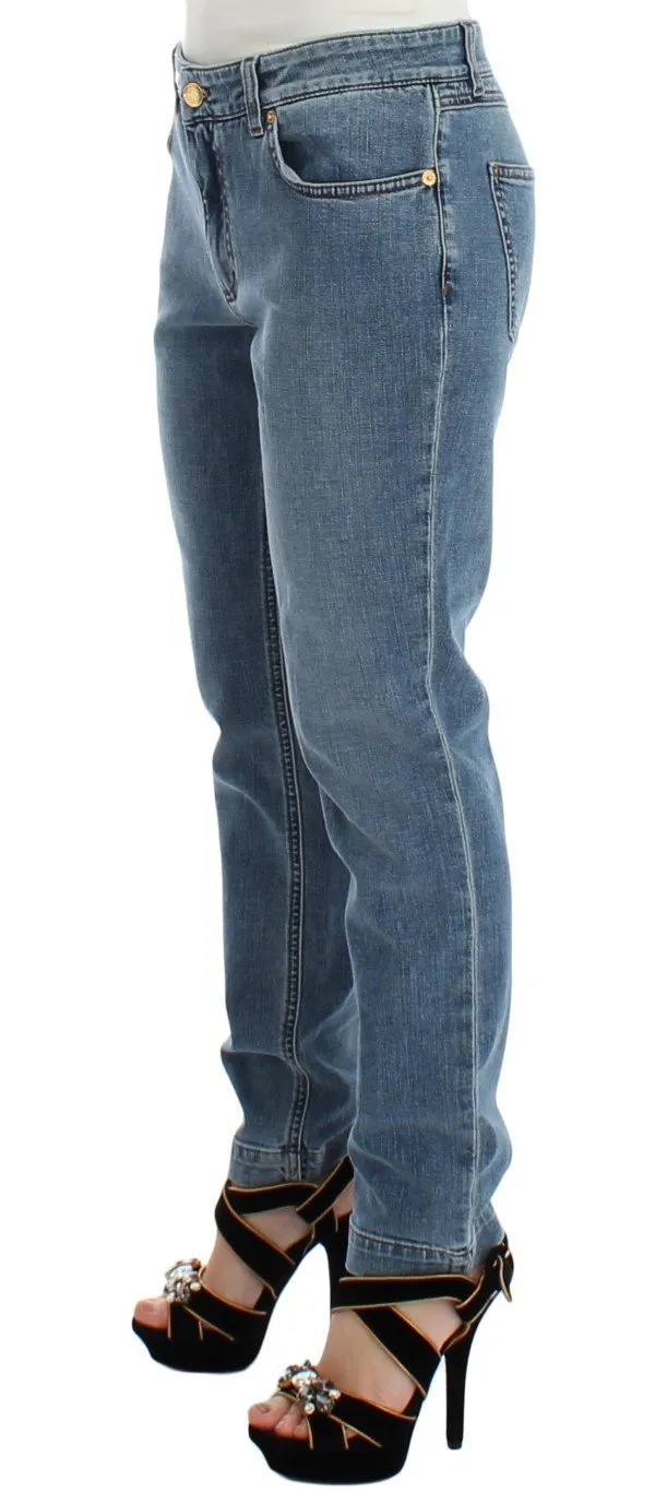 Light Blue Jeans Slim Skinny Jeans