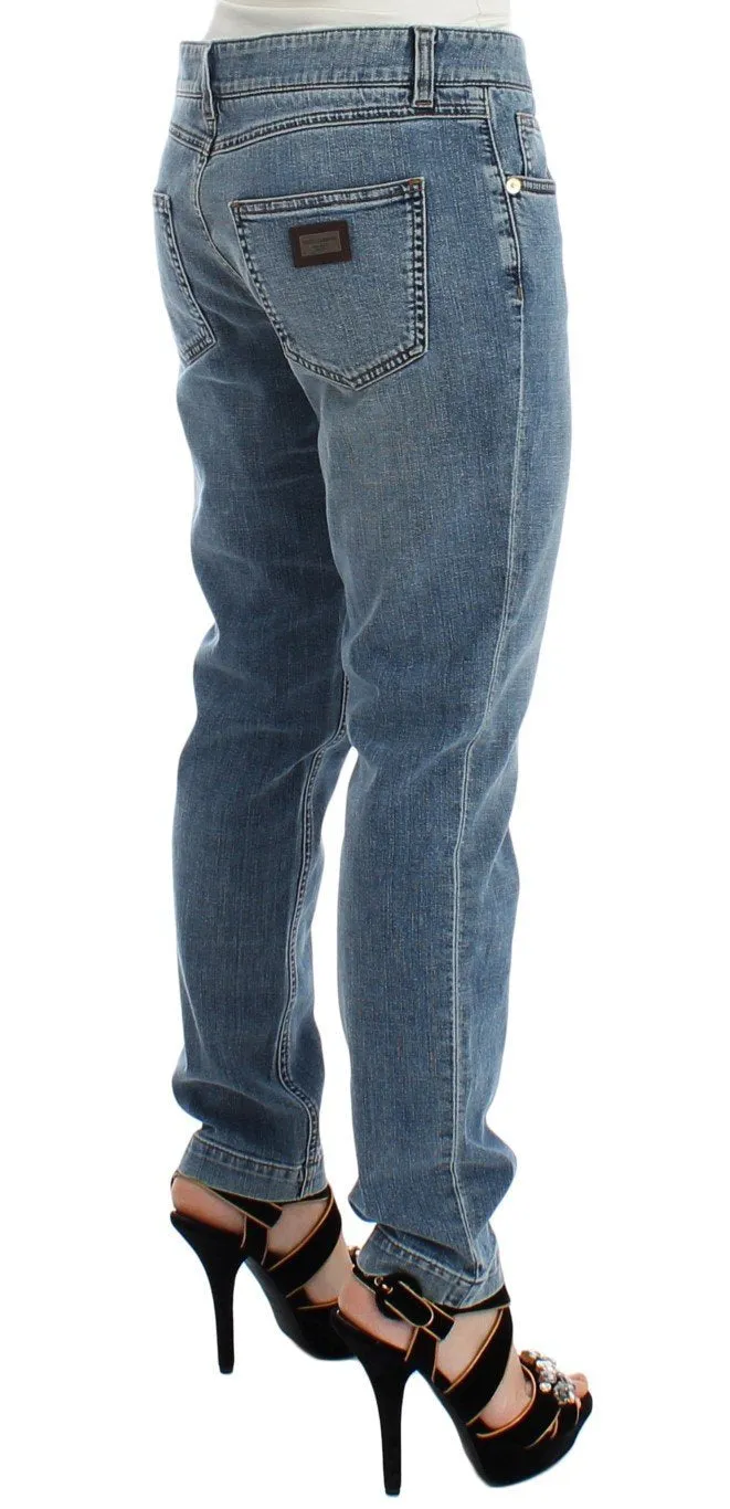 Light Blue Jeans Slim Skinny Jeans