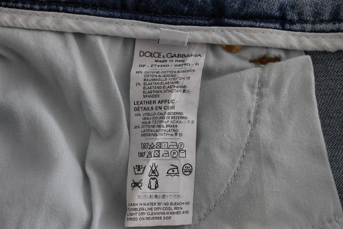 Light Blue Jeans Slim Skinny Jeans