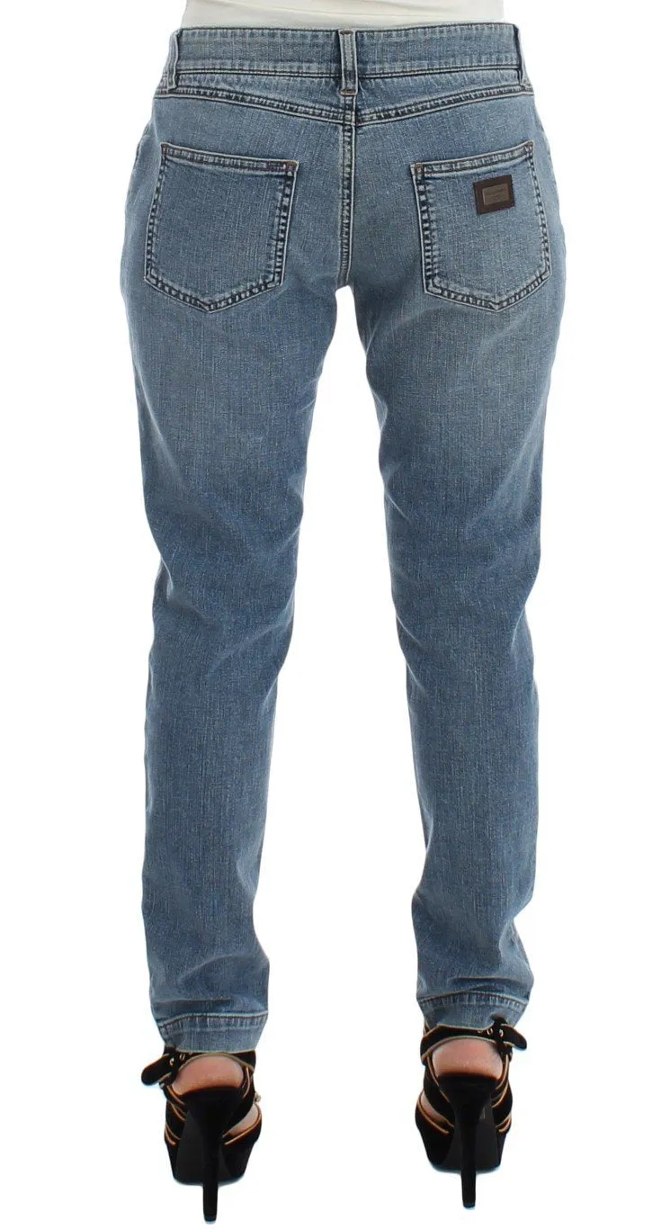 Light Blue Jeans Slim Skinny Jeans
