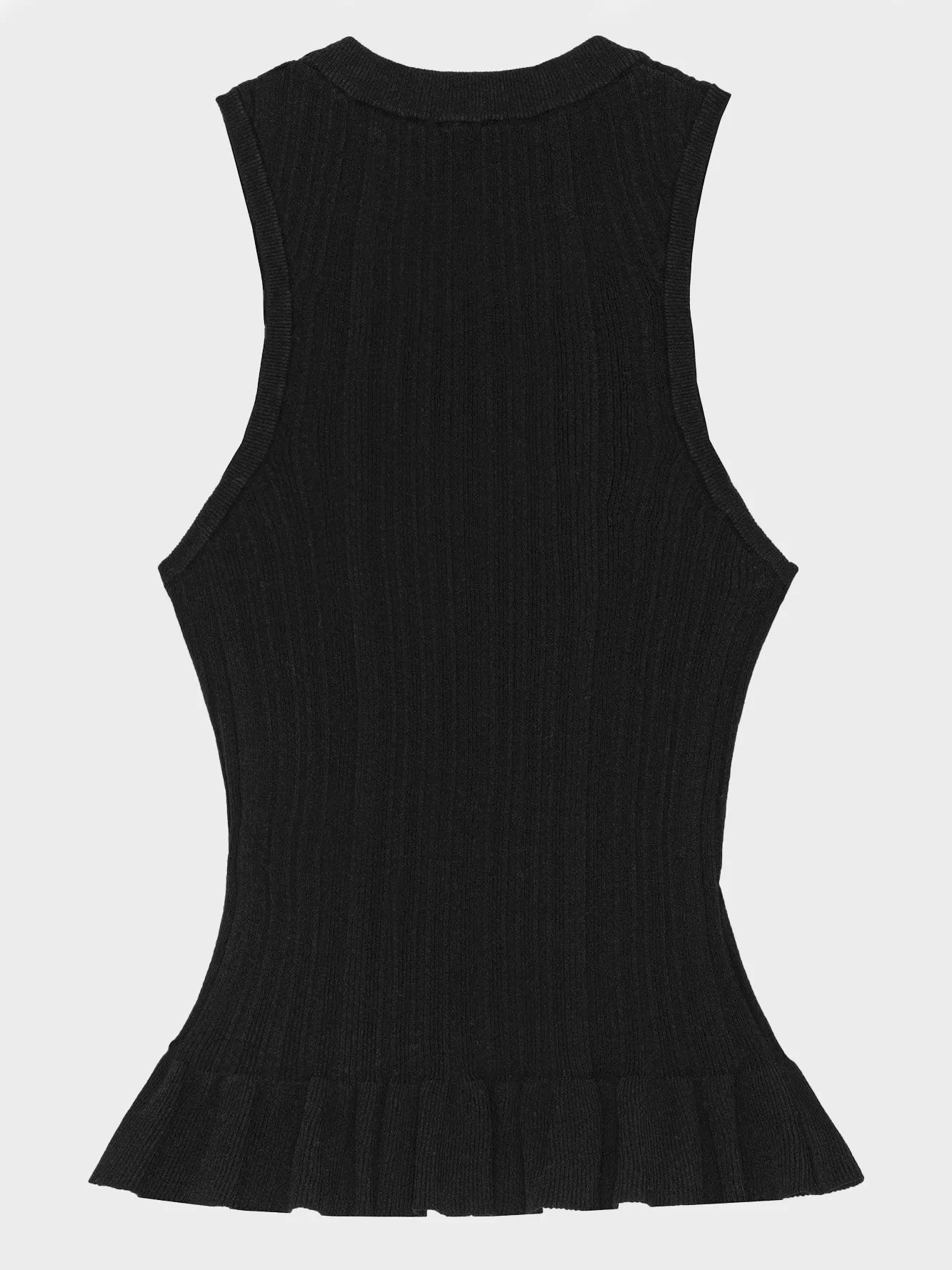 Light Viscose Rib Tank Top