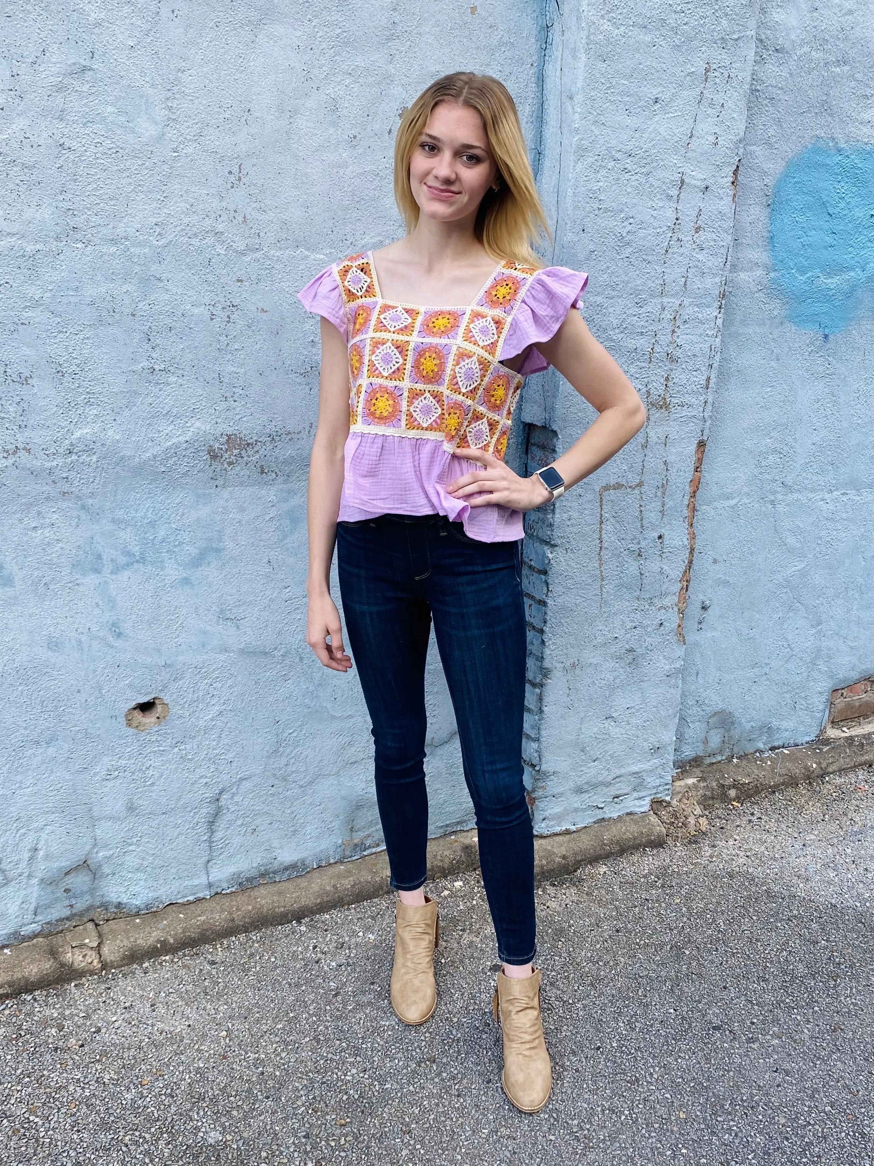 Made with Love Top: Lilac