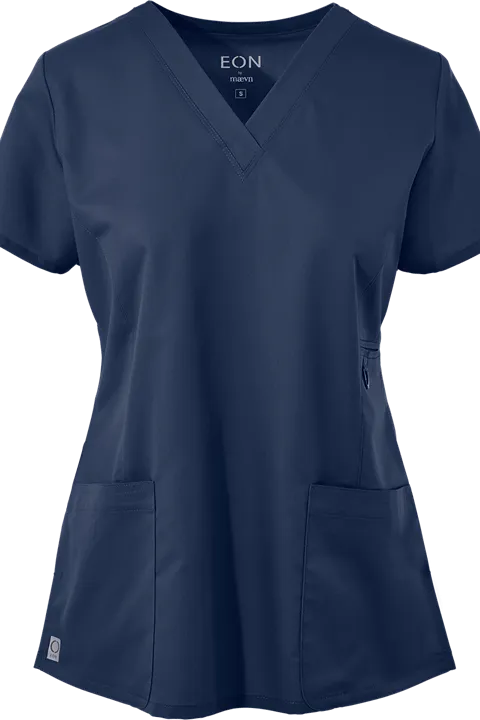 Maevn Scrub Top Eon V-Neck Clearance Sale 1708