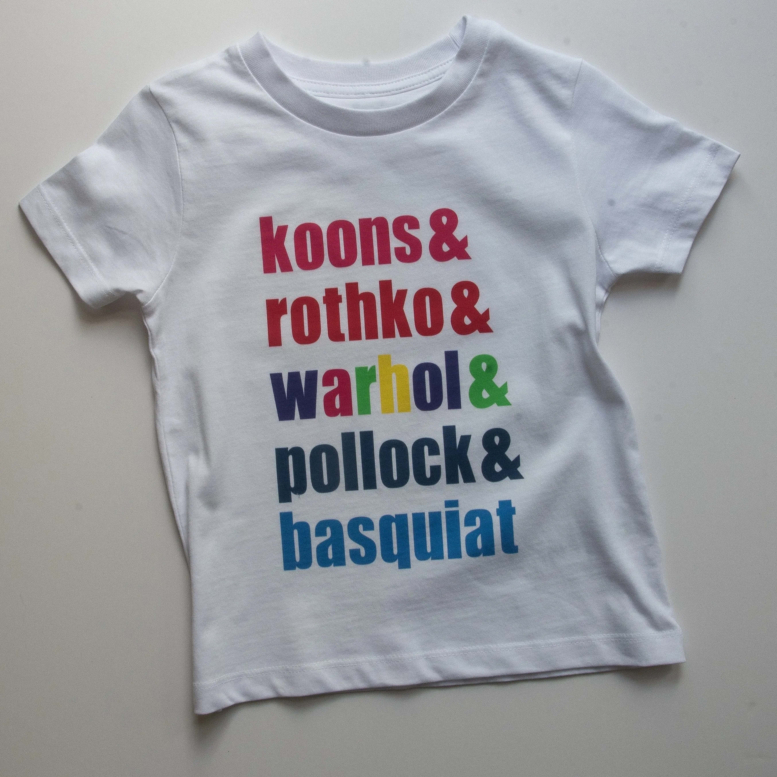 MALE ARTIST MATES - (NO NECK LOGO) Short Sleeve Toddler   Youth T Shirt