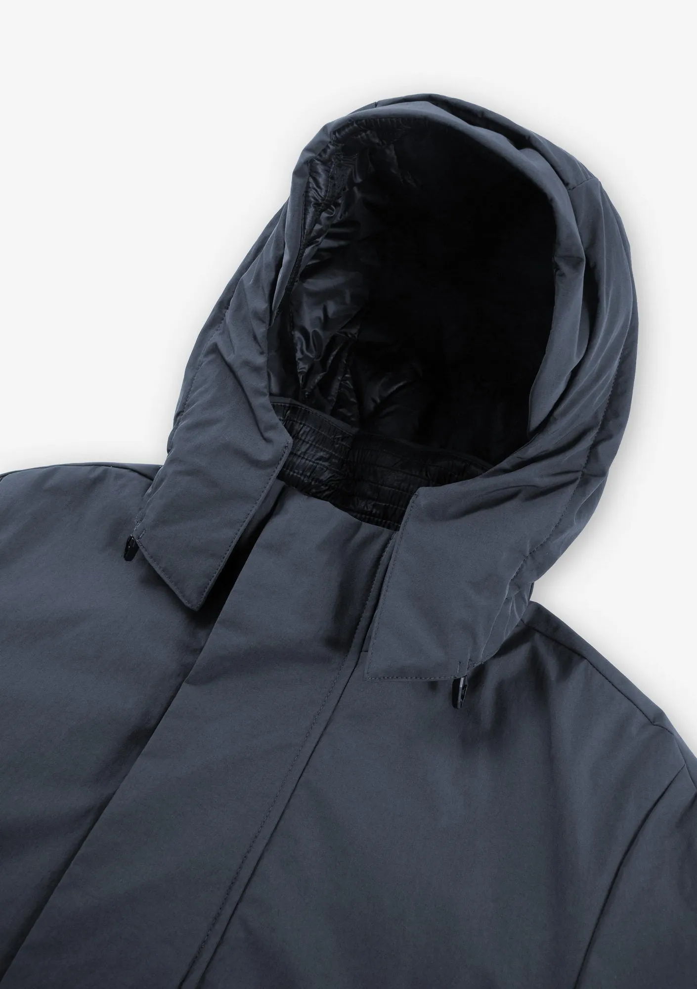 MASARU Removable Hood Trench Coat Qm484
