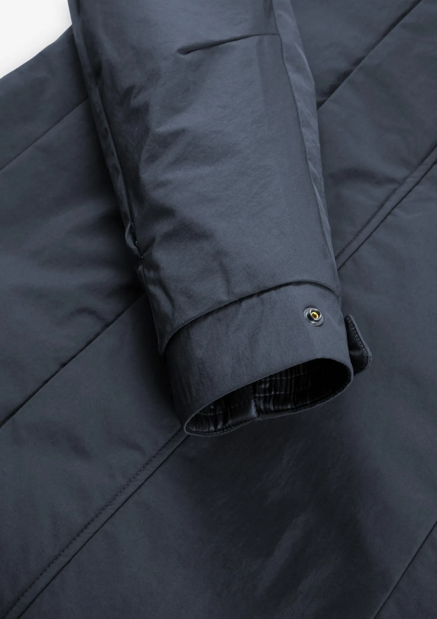 MASARU Removable Hood Trench Coat Qm484