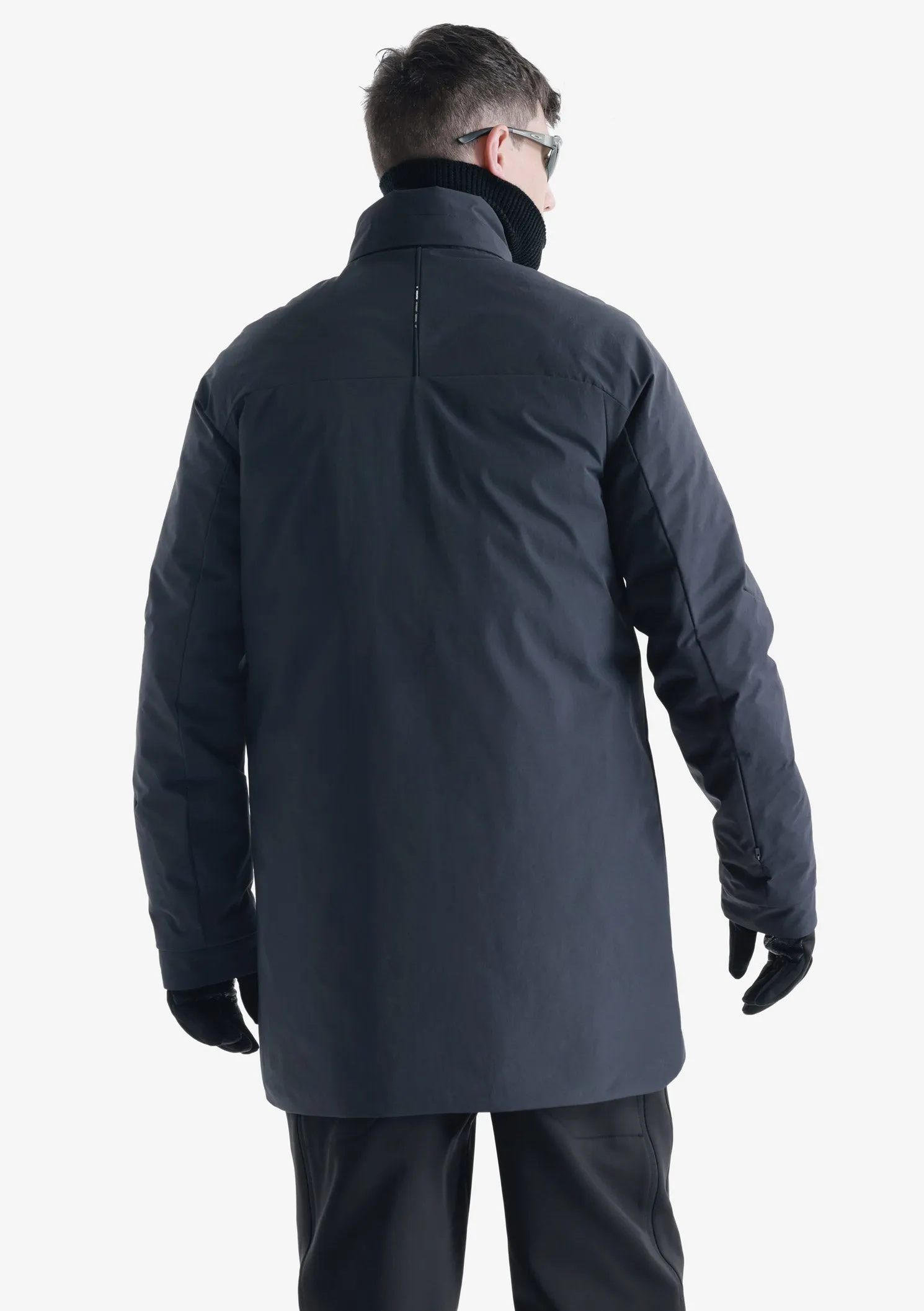 MASARU Removable Hood Trench Coat Qm484