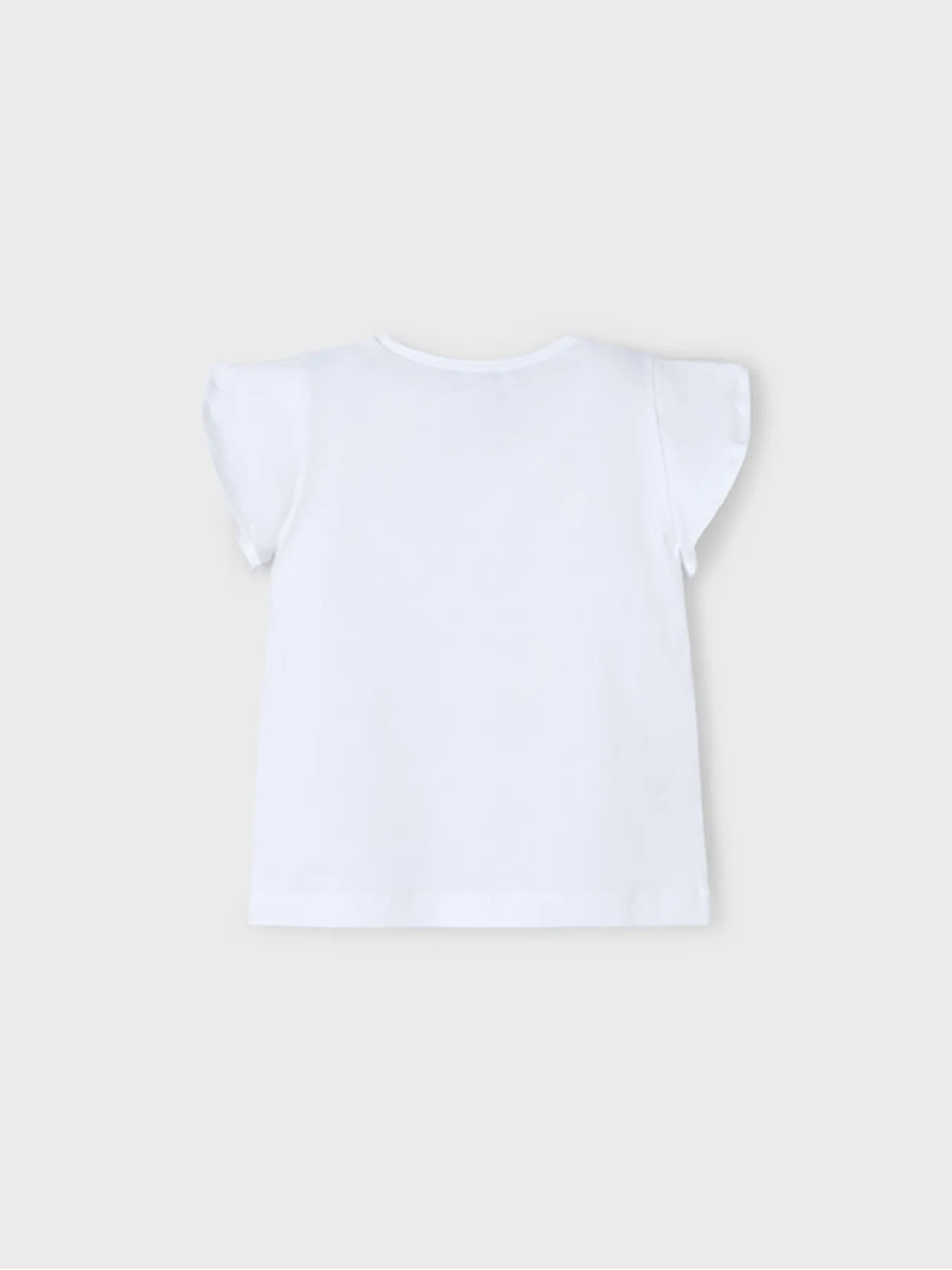 Mayoral Junior Girl Frill Sleeve T-shirt