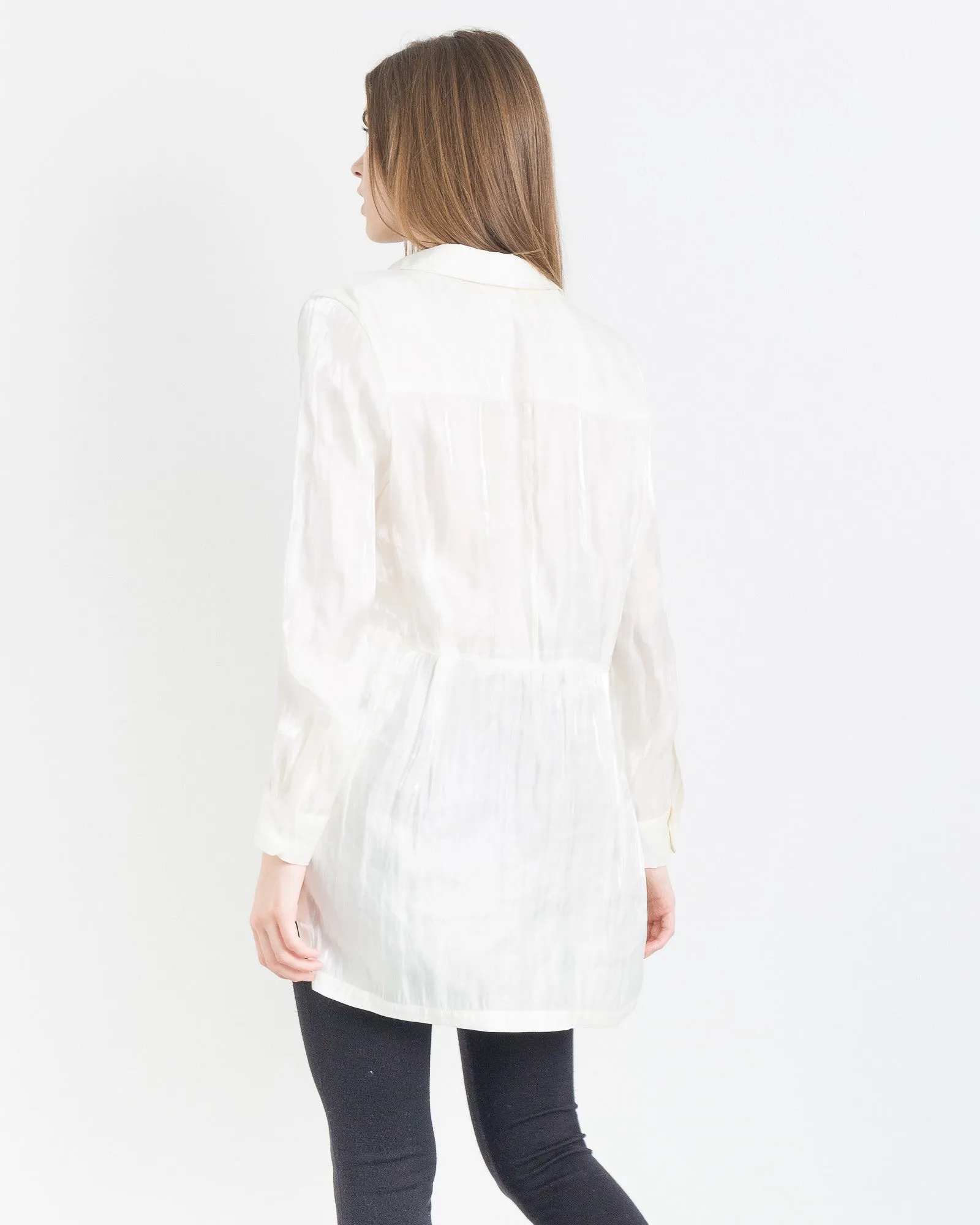 Megan Holographic Tunic