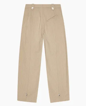 Melange Stripe Suiting Pants Caribou