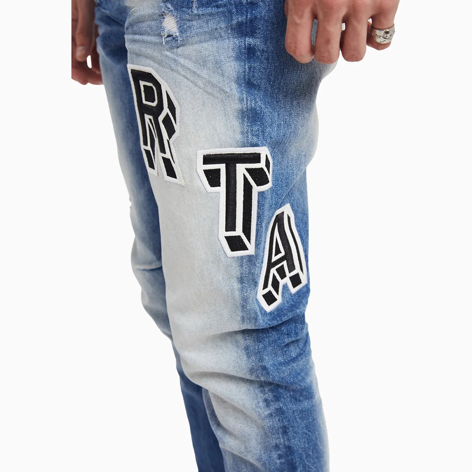 Men's Bryant Jeans RTA 3D Embroidery Patch Pant