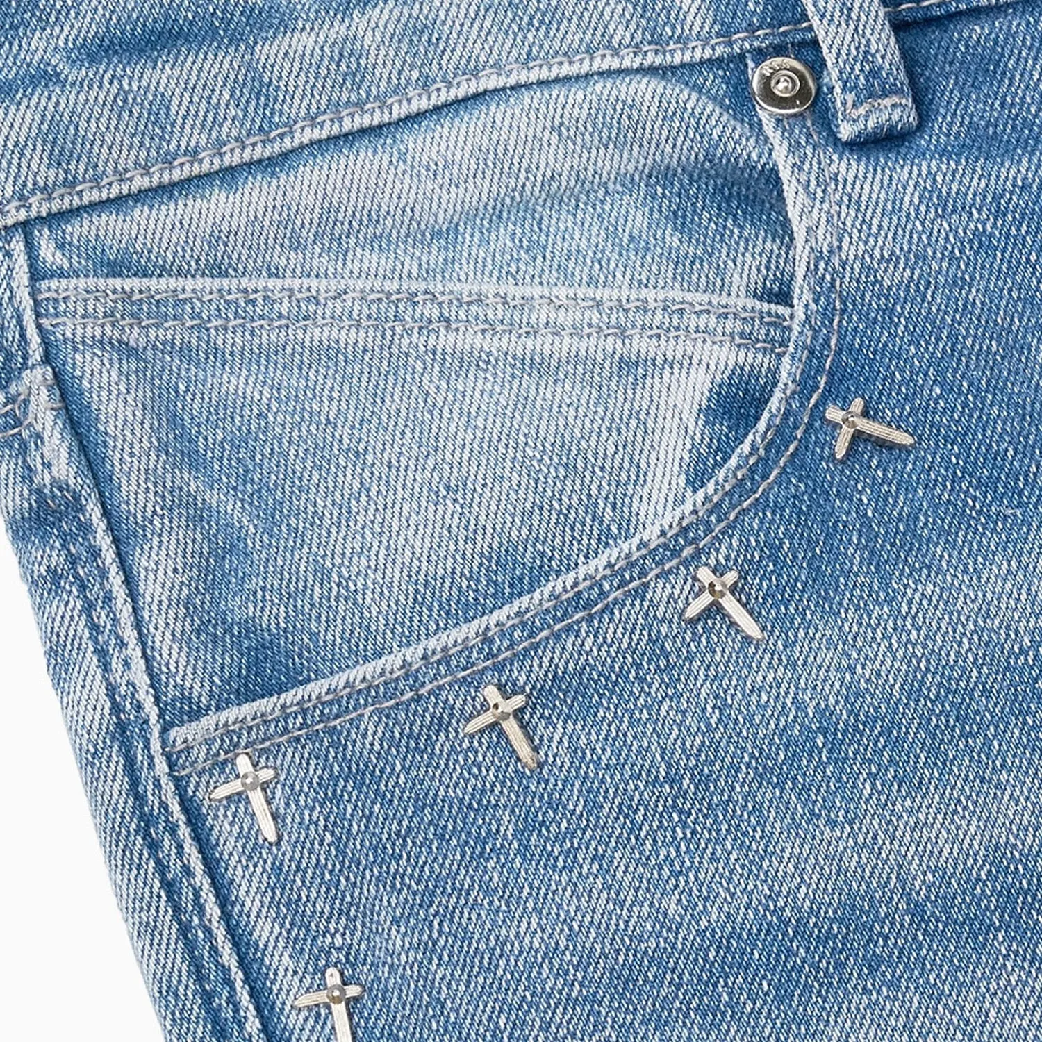 Men's Bryant Ripped Denim Slim Pant