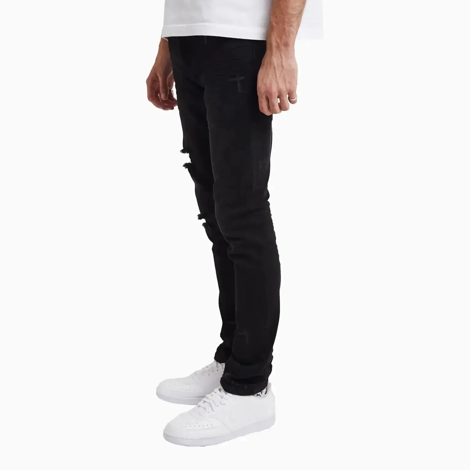Men's Clayton Distressed Denim Jeans Pant