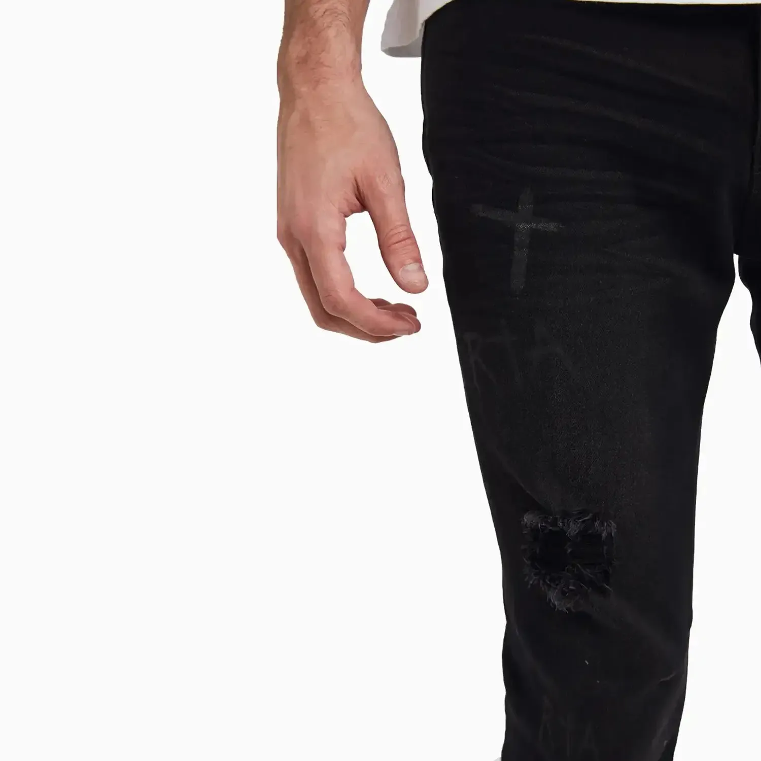 Men's Clayton Distressed Denim Jeans Pant