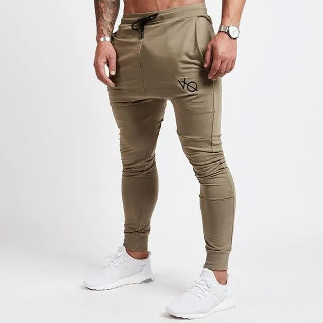 Mens Skinny Bottom Sweatpants