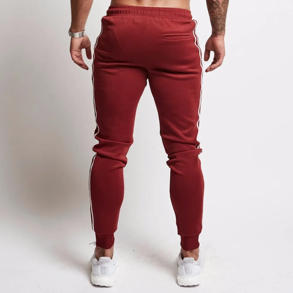 Mens Skinny Bottom Sweatpants