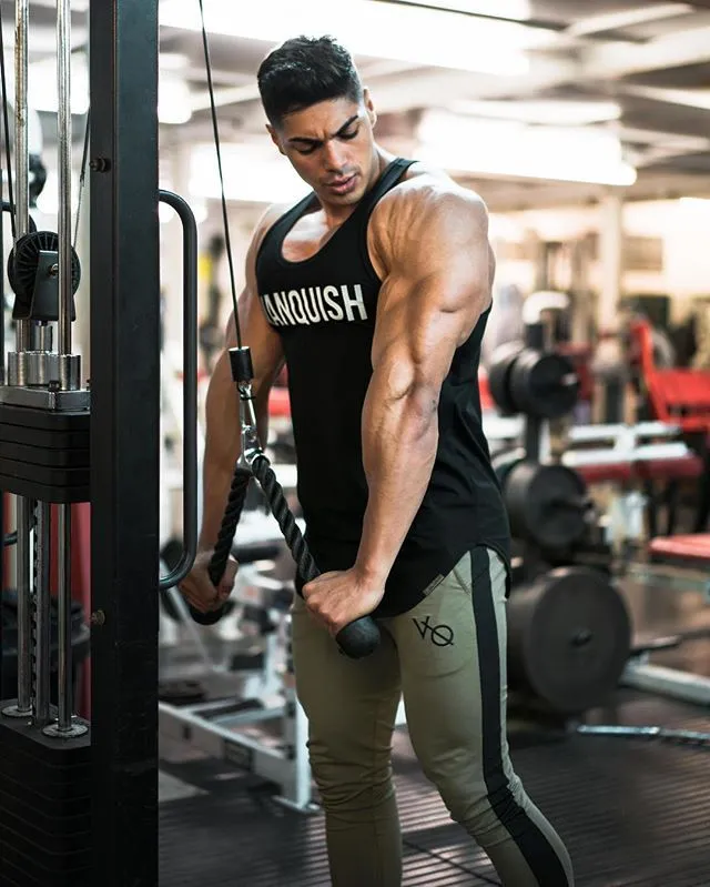 Mens Skinny Bottom Sweatpants