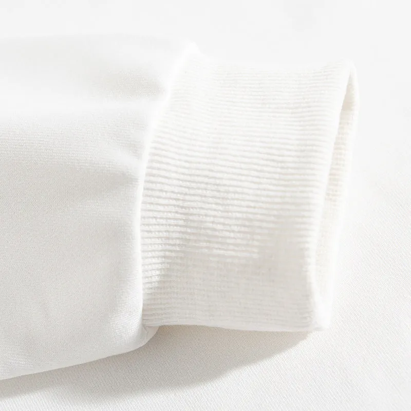 Merry Christmas O-Neck White Sweater A
