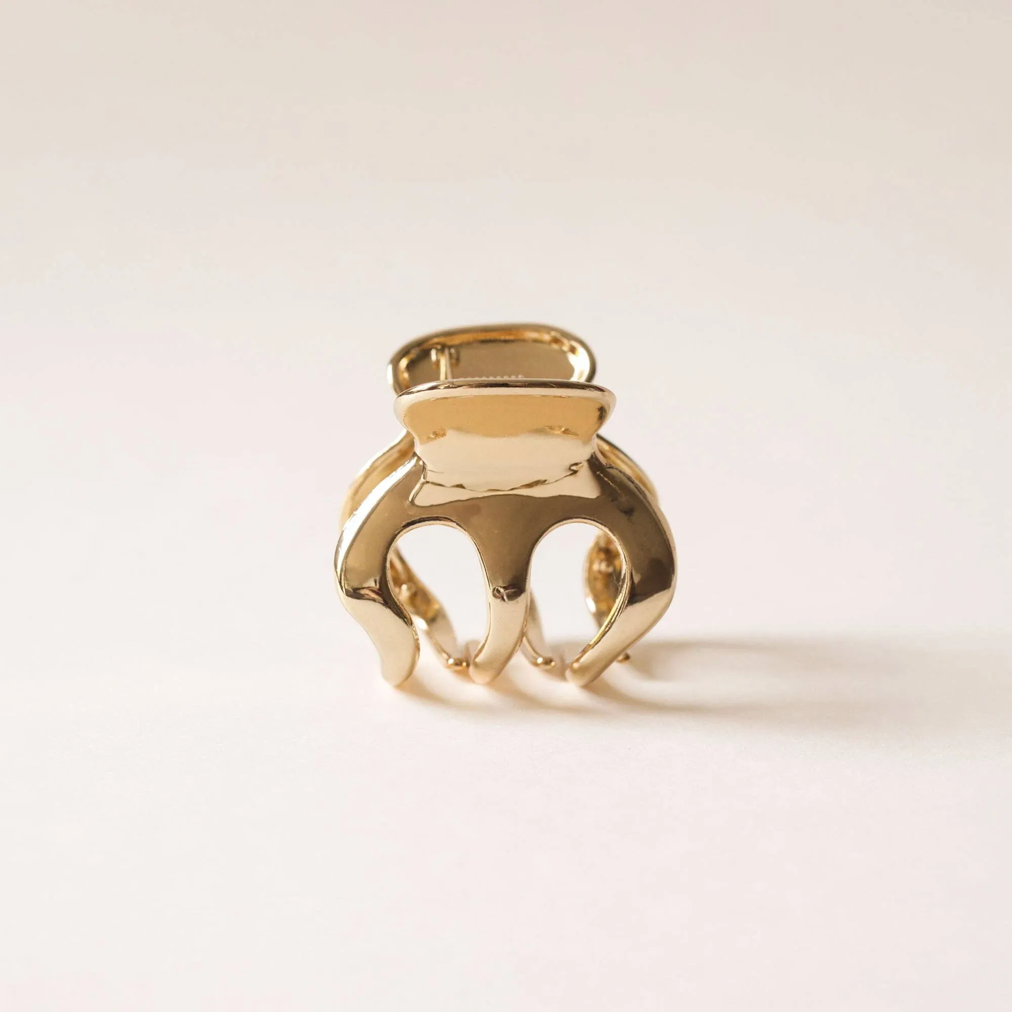 Metal Hair Claw Clip | Gold