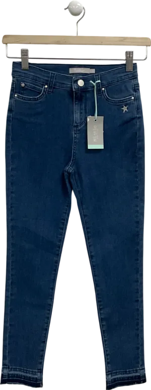Mintie by Mint Velvet Grey Let Down Hem Skinny Jeans 11 Years