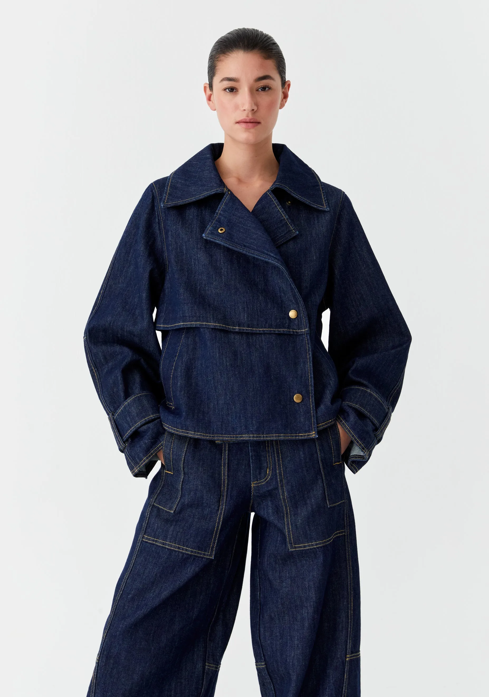 Morrison II TYLER denim Jacket - indigo