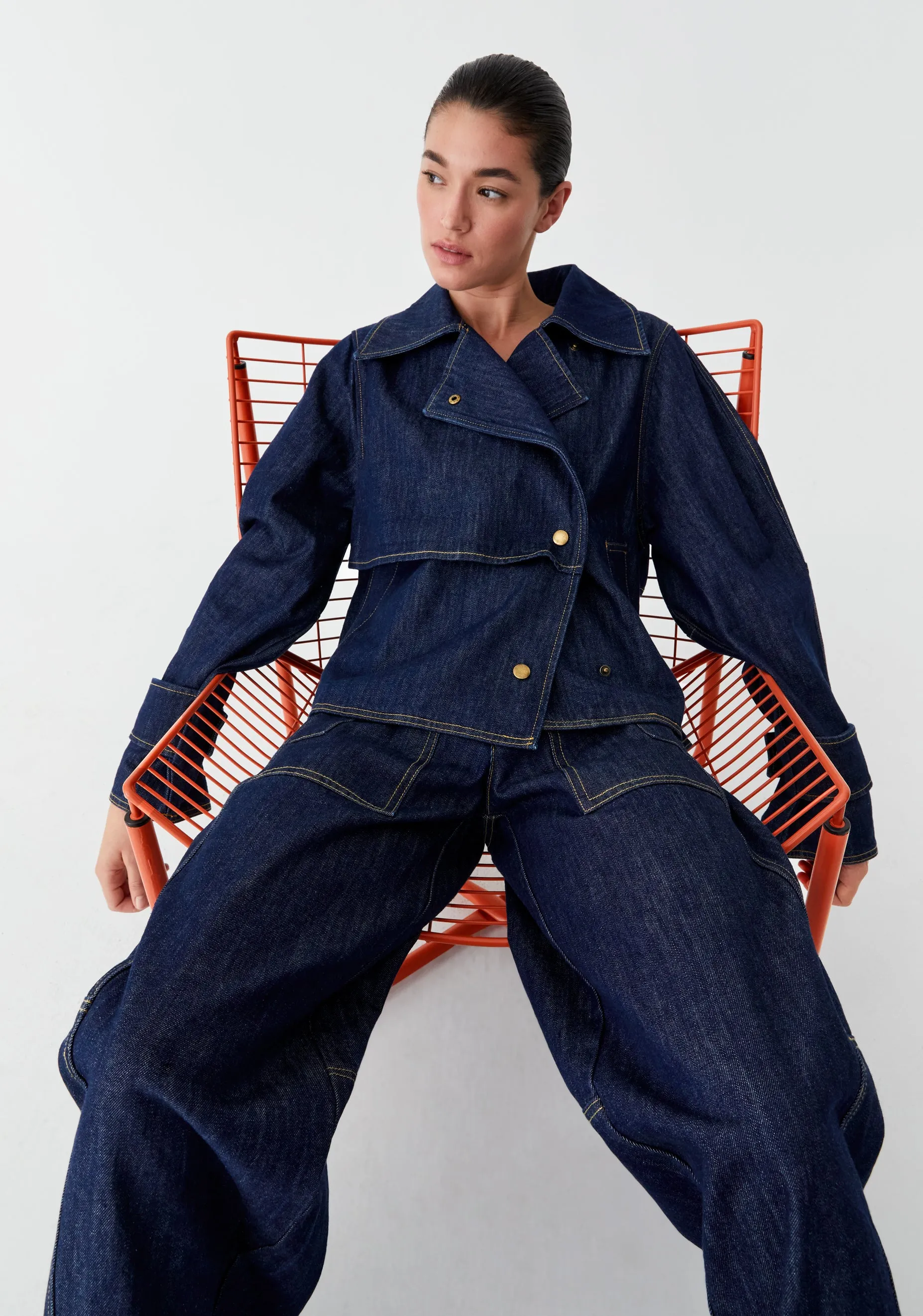 Morrison II TYLER denim Jacket - indigo
