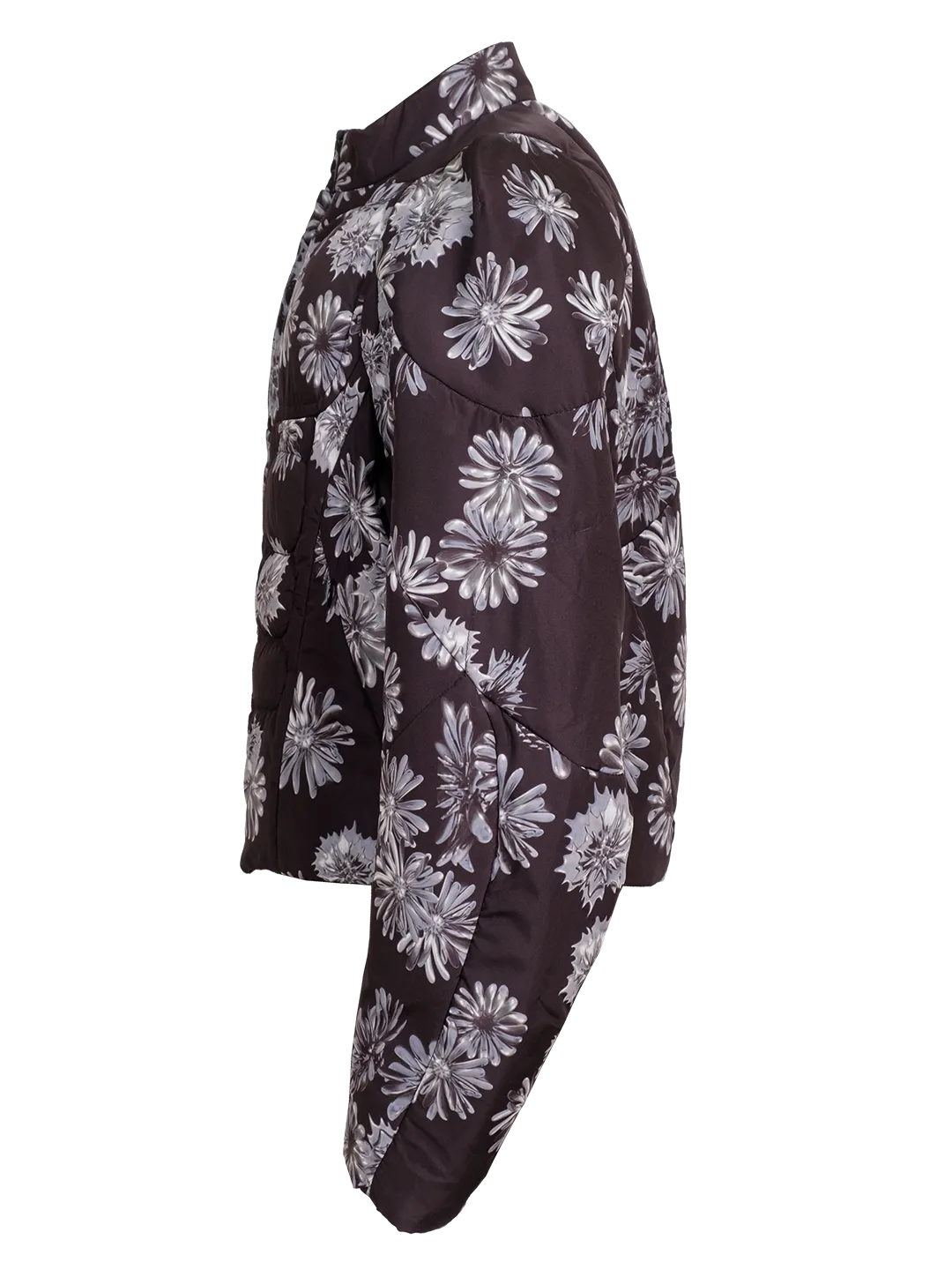 Muscle Floral Print Puffer