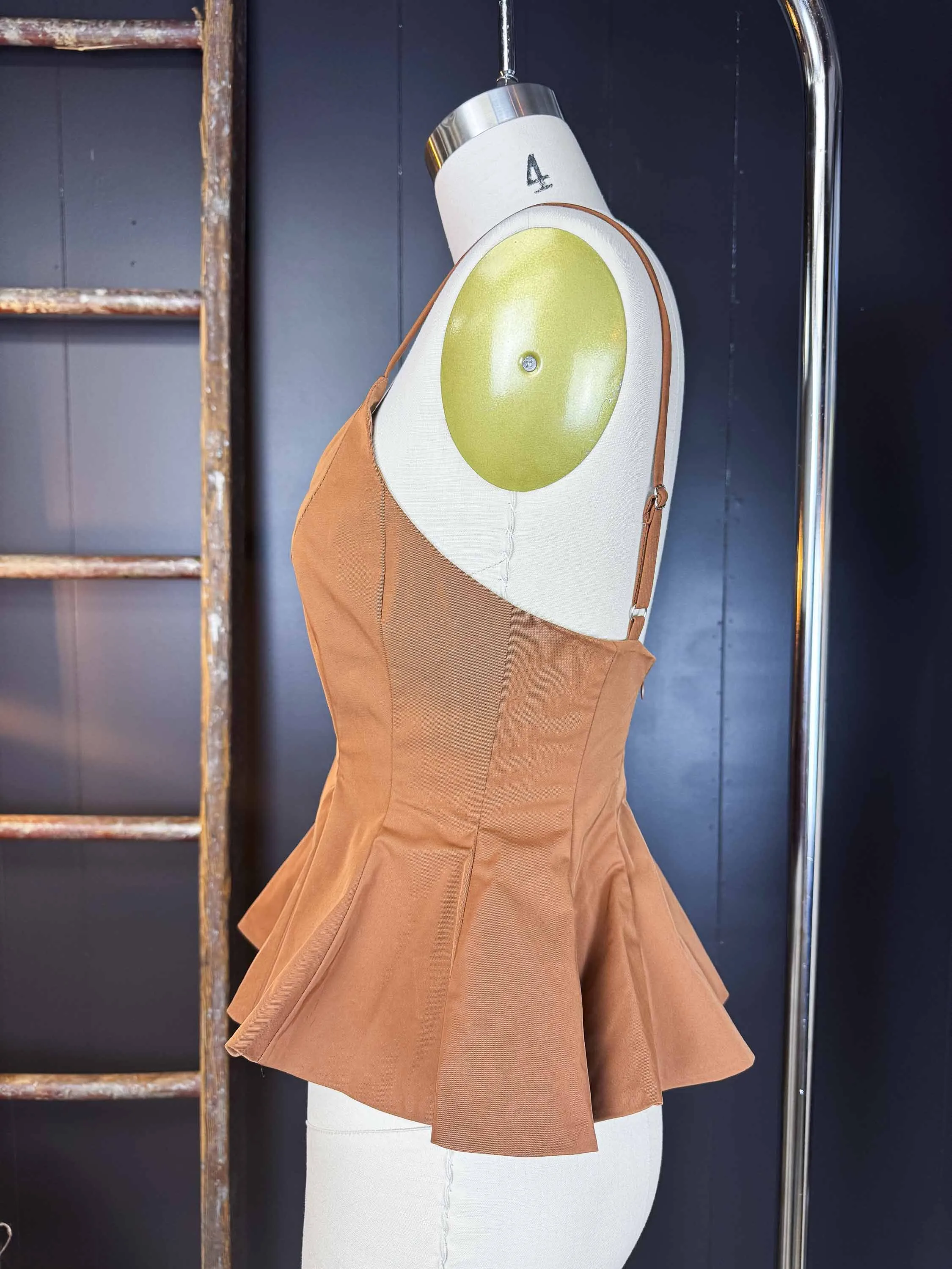 New Peplum Cami Top