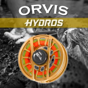Orvis Hydros IV Fly Reel - Matte Gold 7-9wt