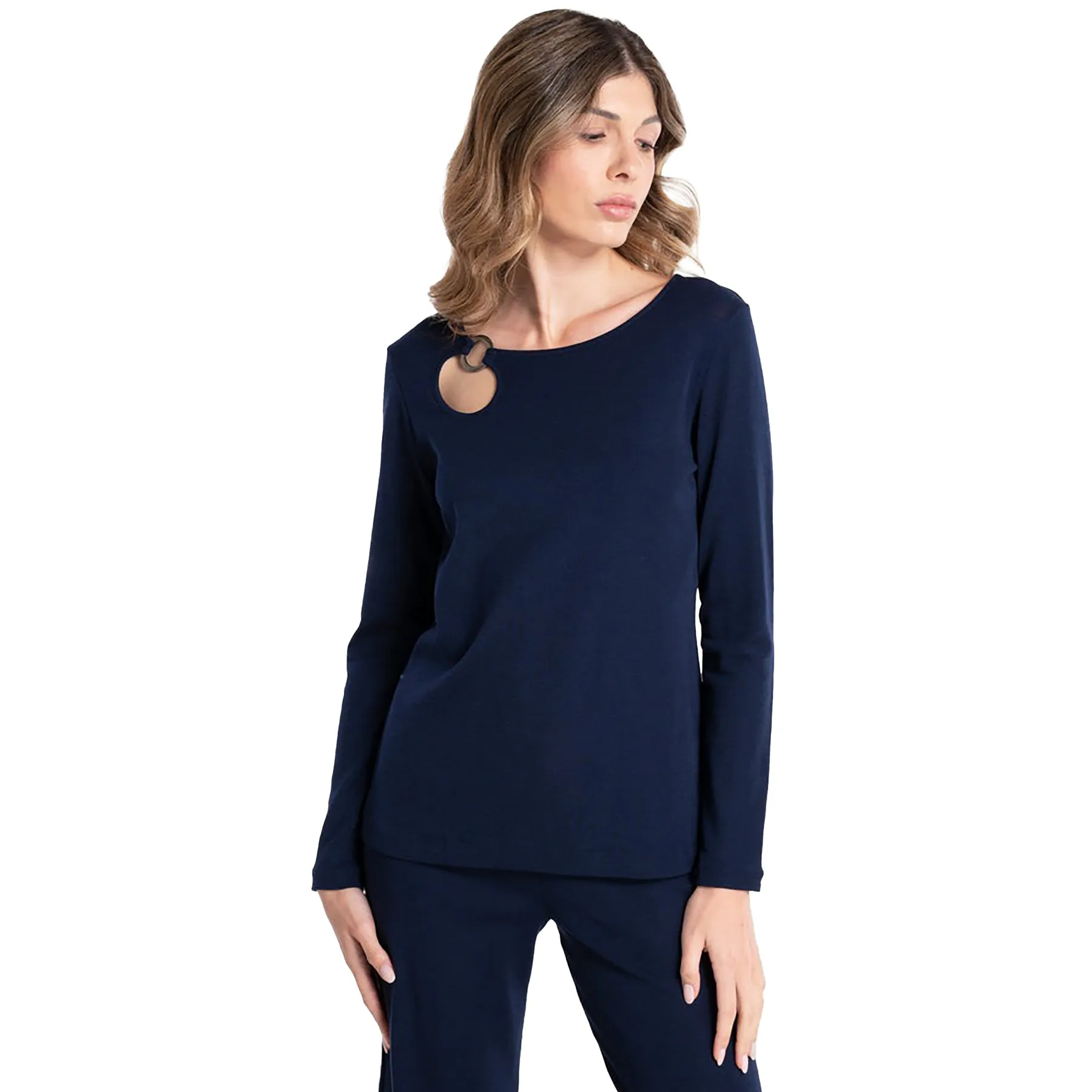 Oscalito Acesorio Anelo Long Sleeve Top