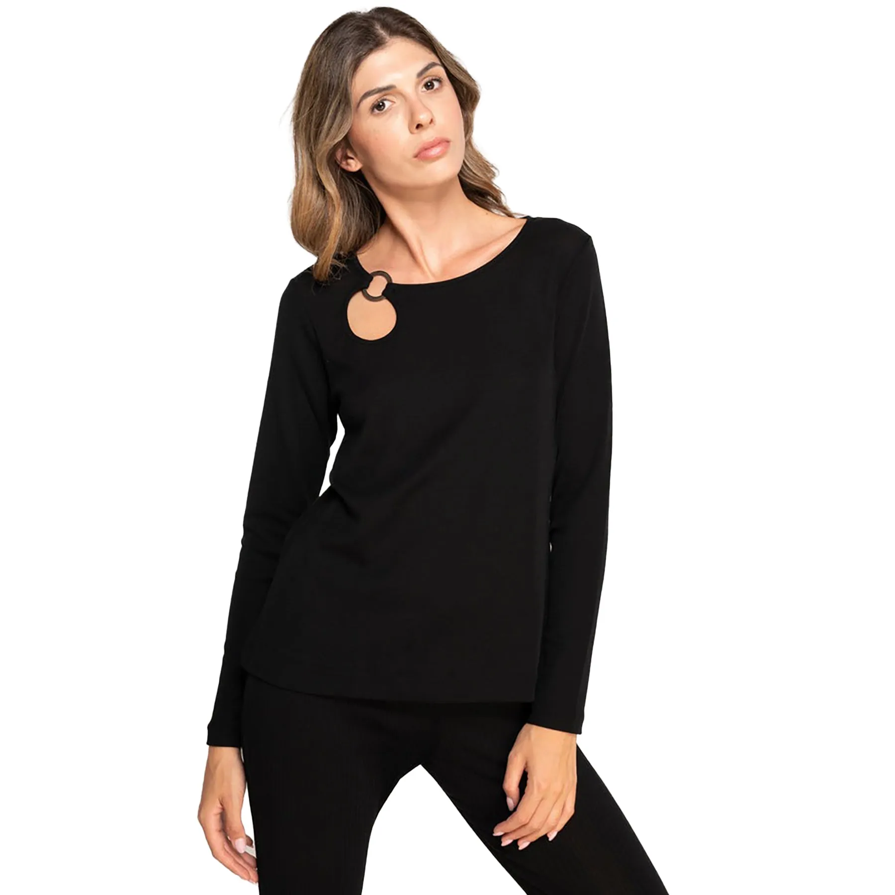Oscalito Acesorio Anelo Long Sleeve Top