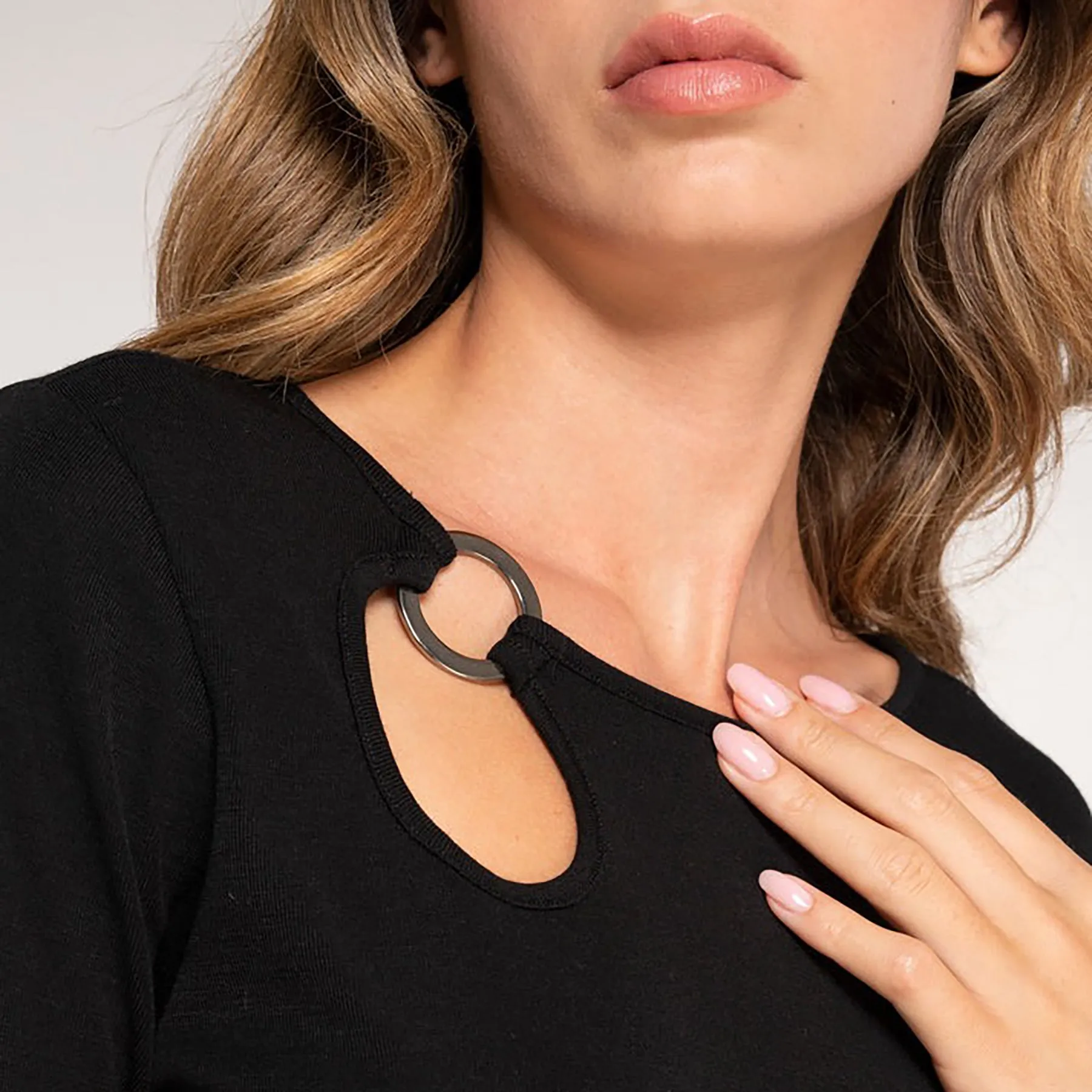 Oscalito Acesorio Anelo Long Sleeve Top