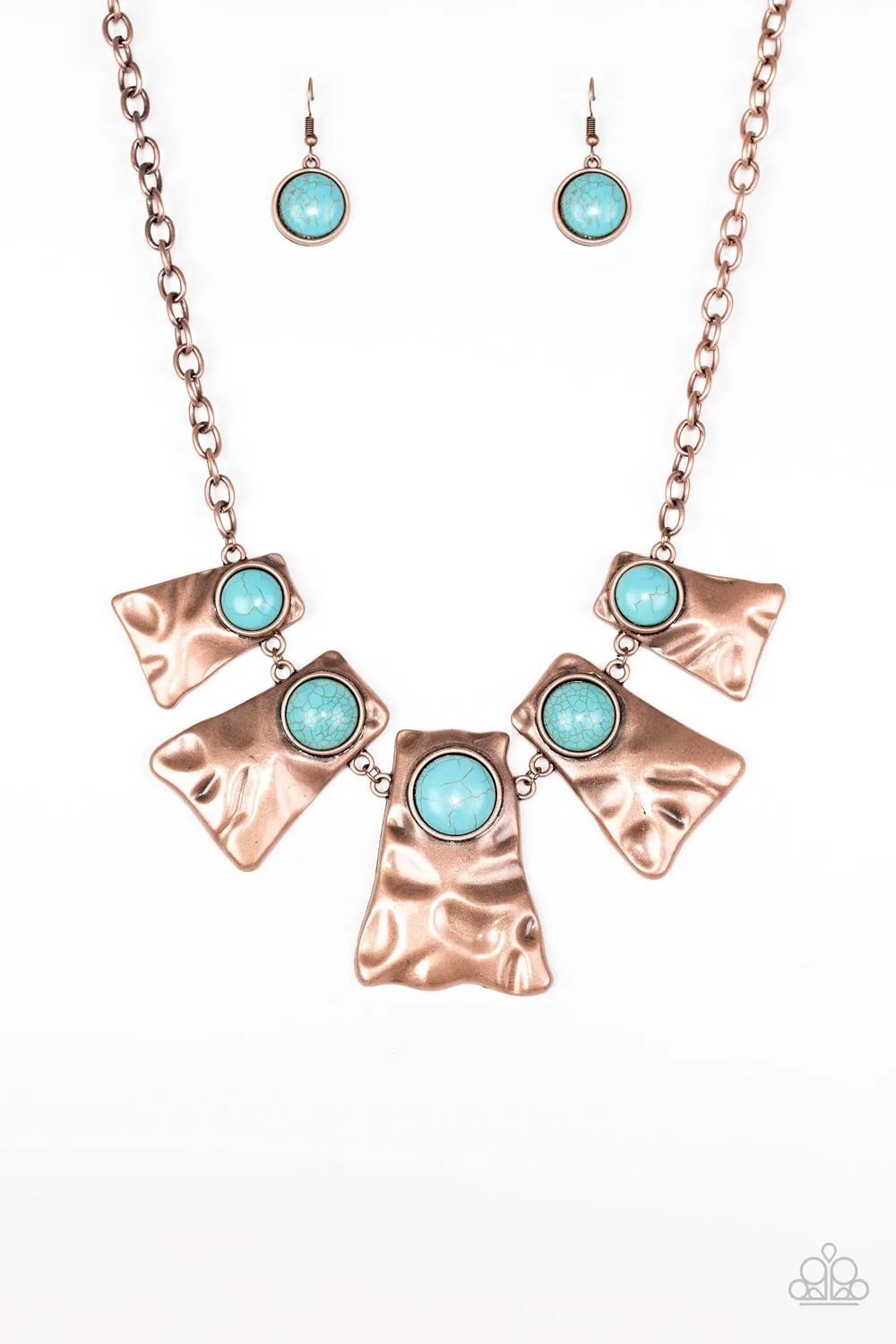 Paparazzi - Cougar Copper Necklace