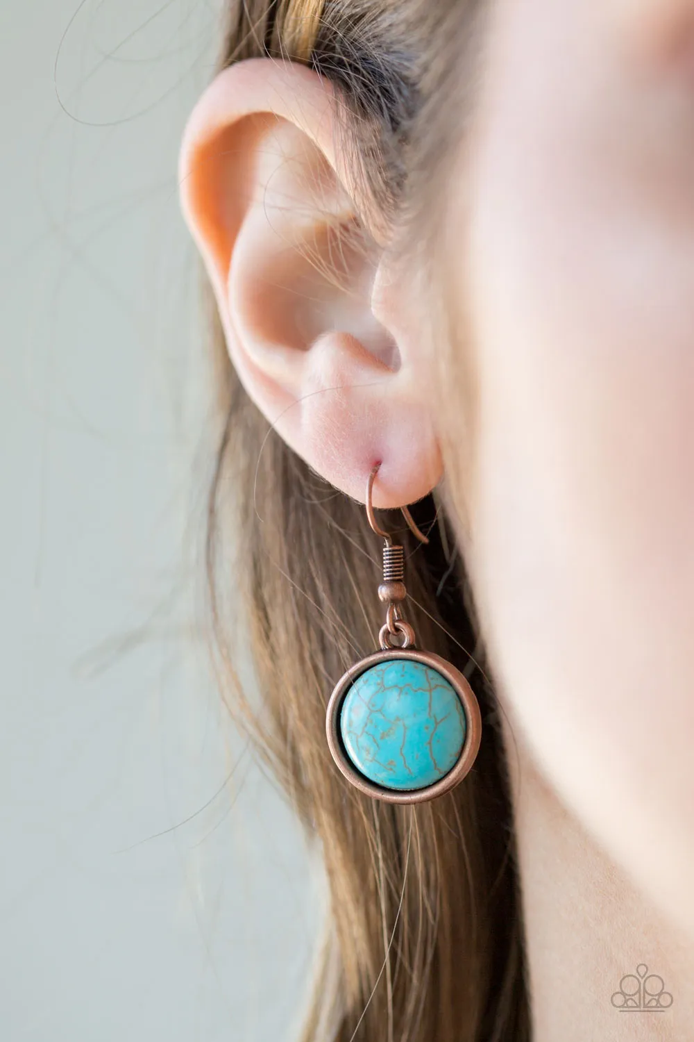 Paparazzi - Cougar Copper Necklace
