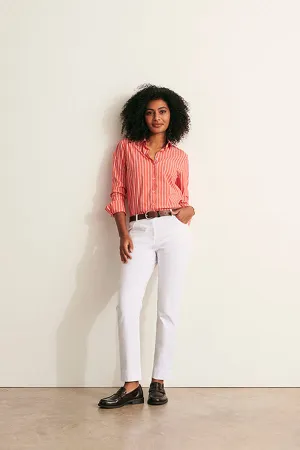 PAULO 11 WHITE 7/8 TROUSERS
