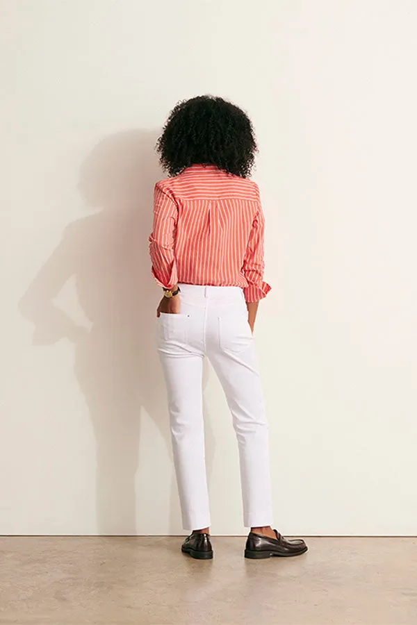 PAULO 11 WHITE 7/8 TROUSERS