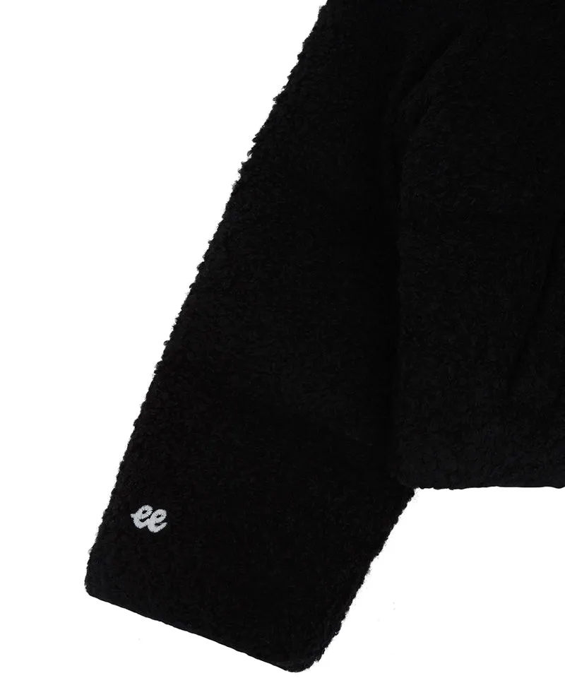 PIV'VEE Boucle Puffer Jacket - Ebony Black
