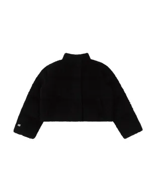PIV'VEE Boucle Puffer Jacket - Ebony Black
