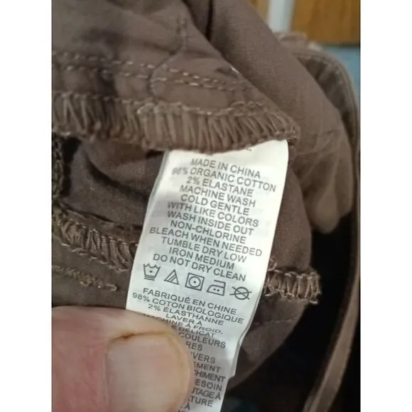 Prana Louisa Pants Size 4 Skinny Leg Cargo Pockets Mid Rise