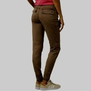 Prana Louisa Pants Size 4 Skinny Leg Cargo Pockets Mid Rise