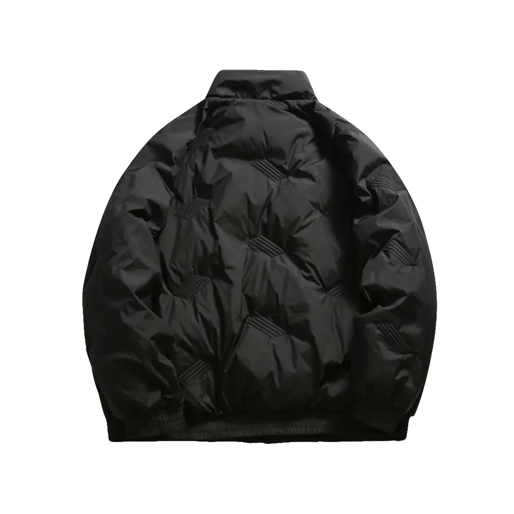 Pressed Line Printing Solid Color Coat