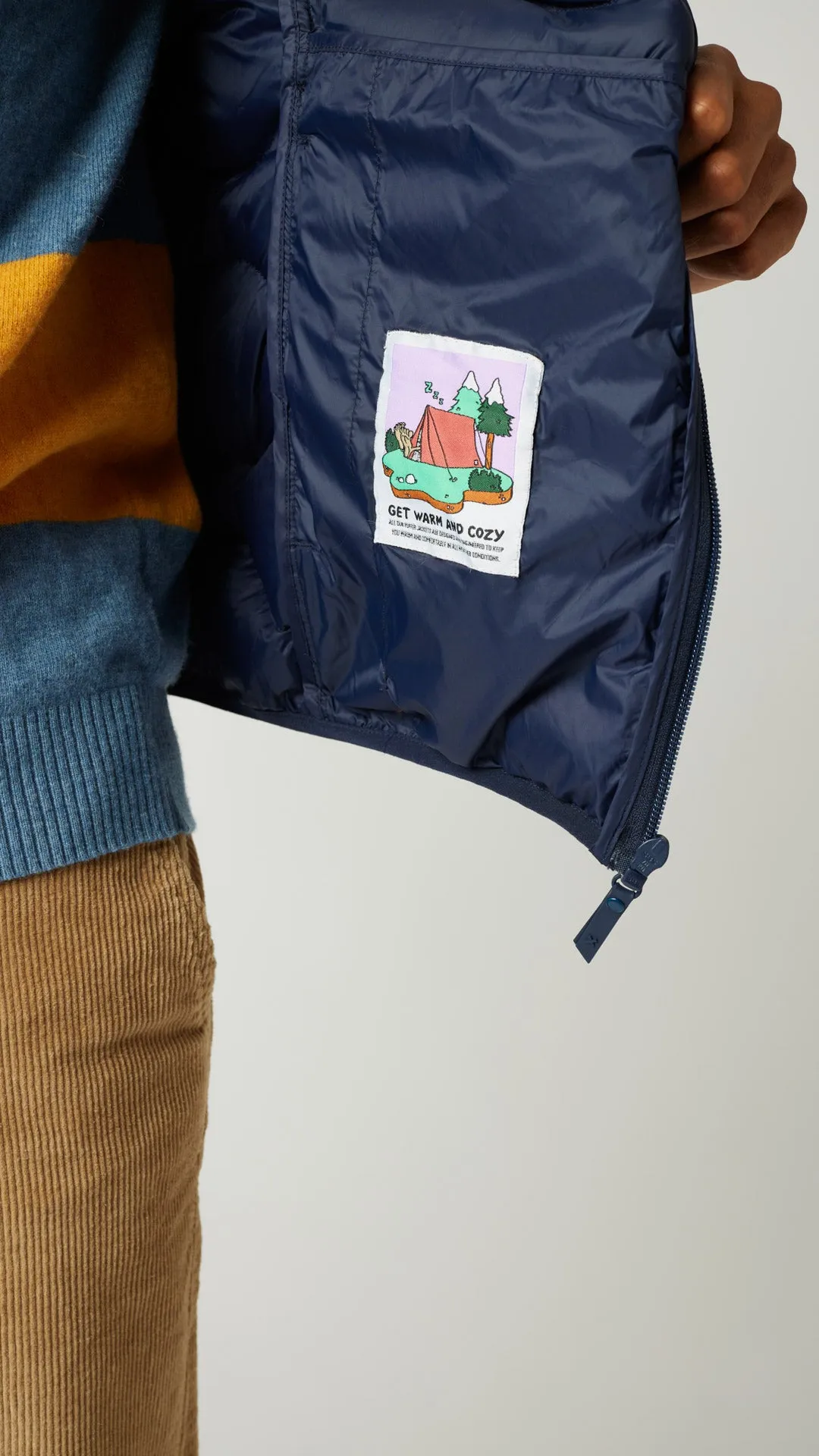 PUFFER BLIZZARD AZUL MARINO